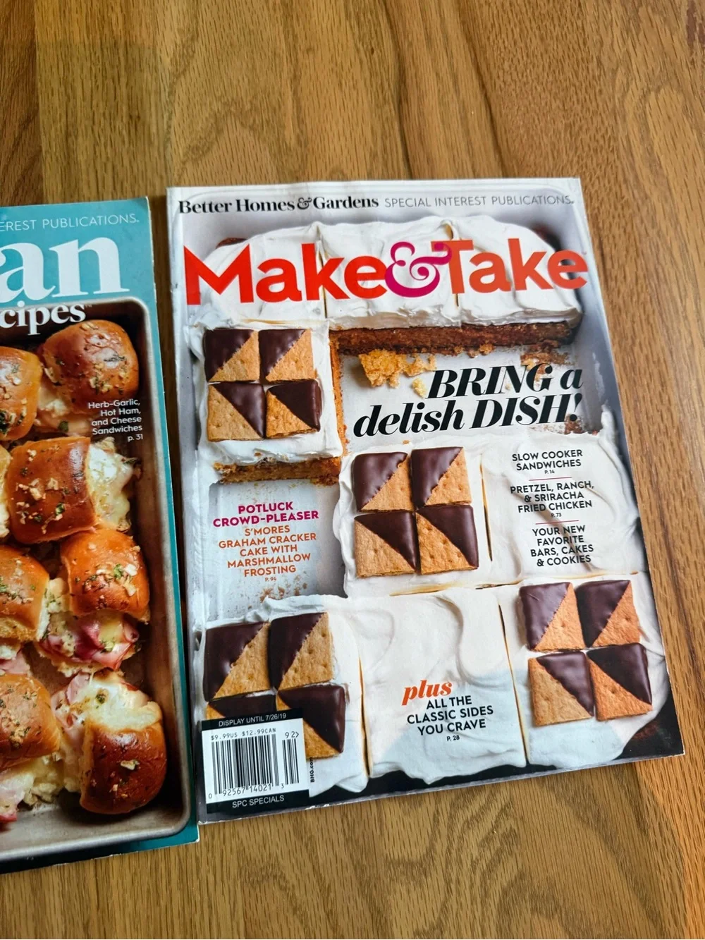 Bundle of Better Home and Garden Magazines Recipes